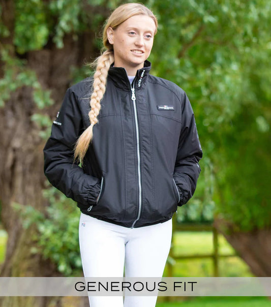 Premier Equine Black Pro Rider Unisex Jacket