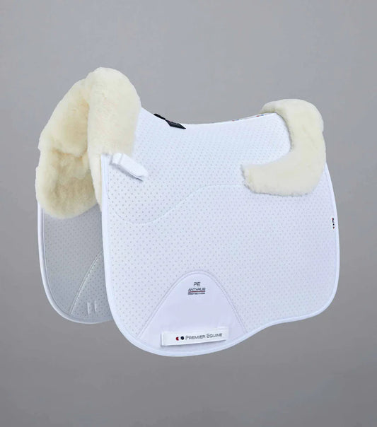 Premier Equine Shockproof Wool European White Dressage Square