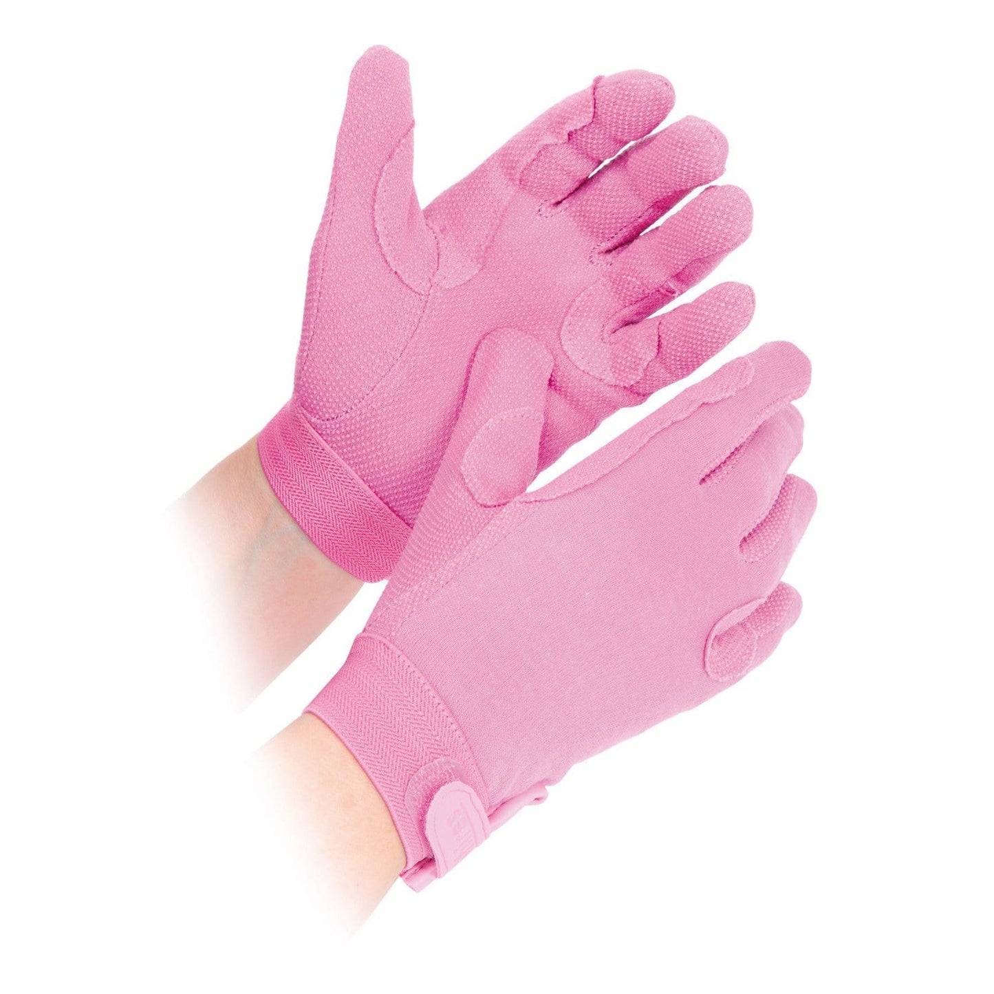 Shires Pink Childrens Newbury Gloves