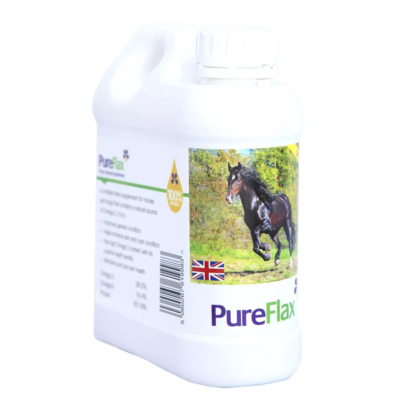 Pureflax Natural Flax Oil 1L