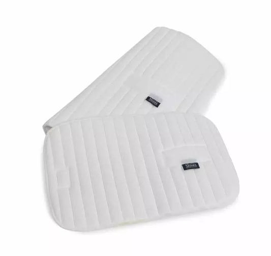 Shires Quilted White Bandage Pads