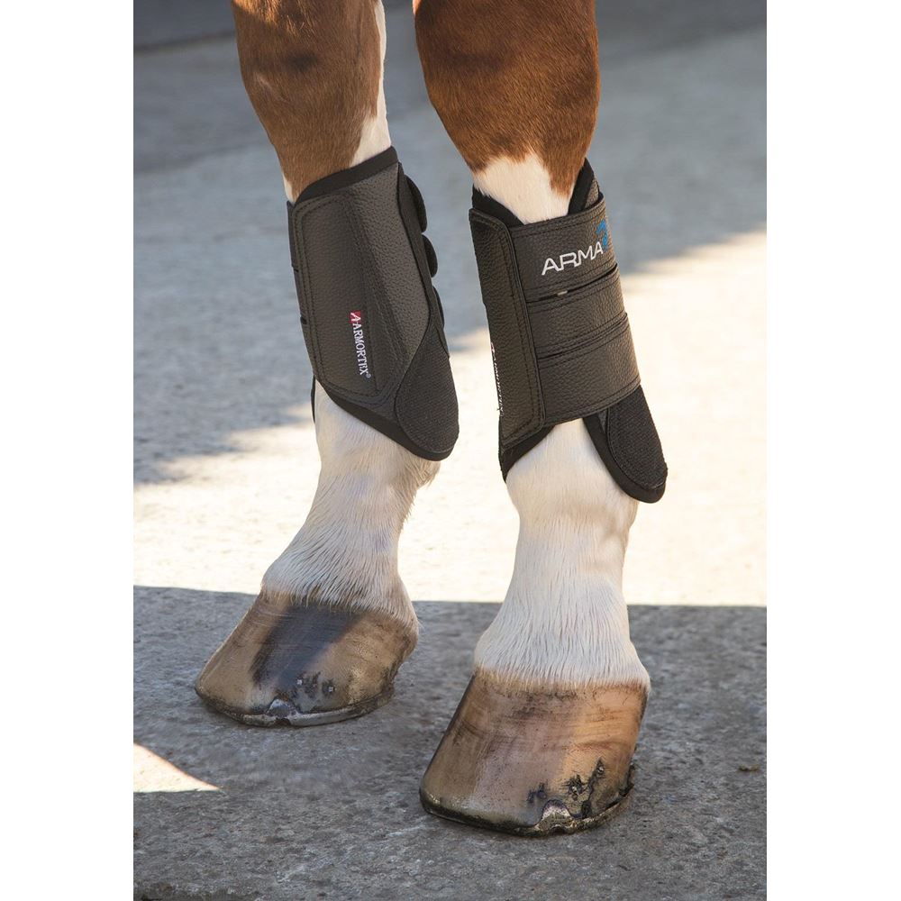 Shires Arma Black Cross Country Boots