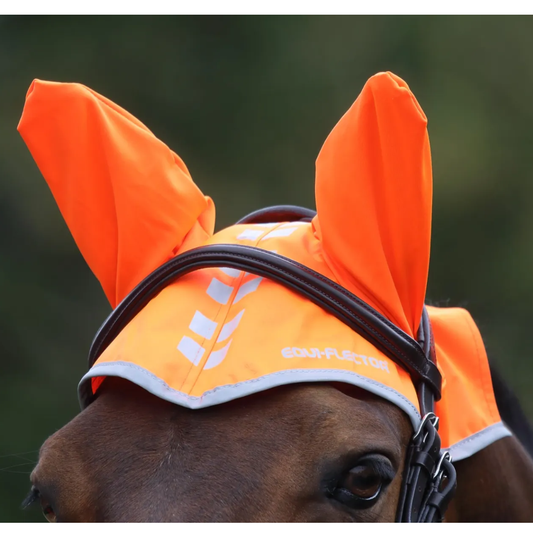 Shires Equi-Flector Orange Fly Veil