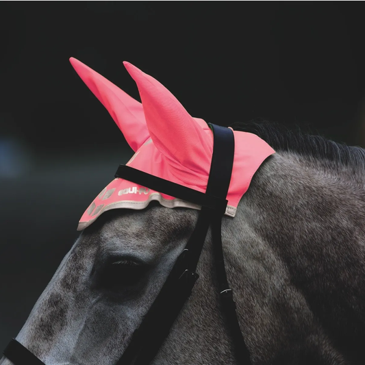 Shires Equi-Flector Pink Fly Veil