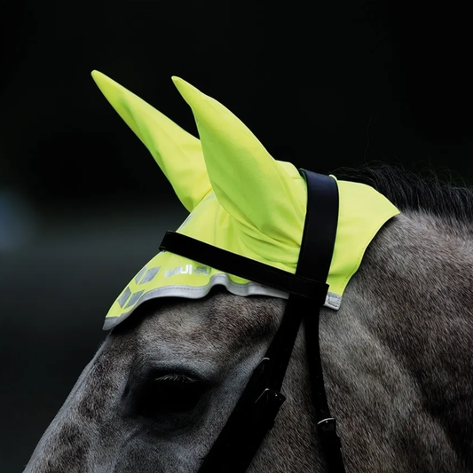 Shires Equi-Flector Yellow Fly Veil