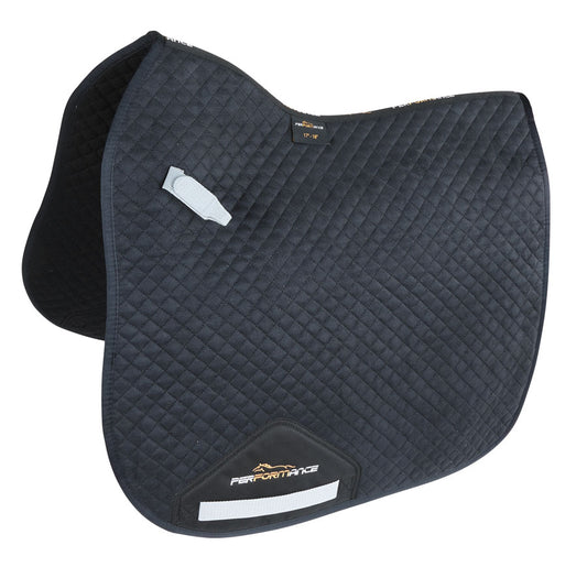 Shires Performance Black Suede Dressage Saddle Cloth