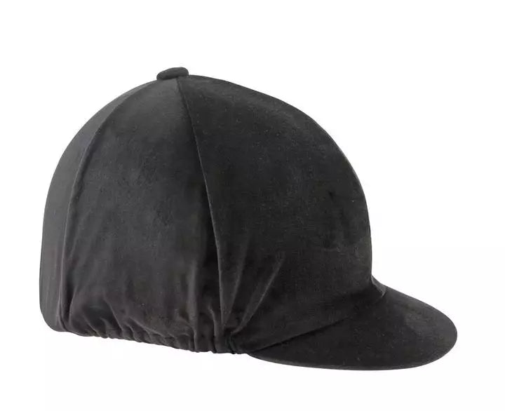 Shires Black Velvet Hat Cover