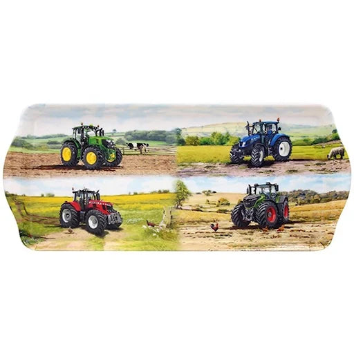 The Leonardo Collection Farm Tractors Sandwich Tray