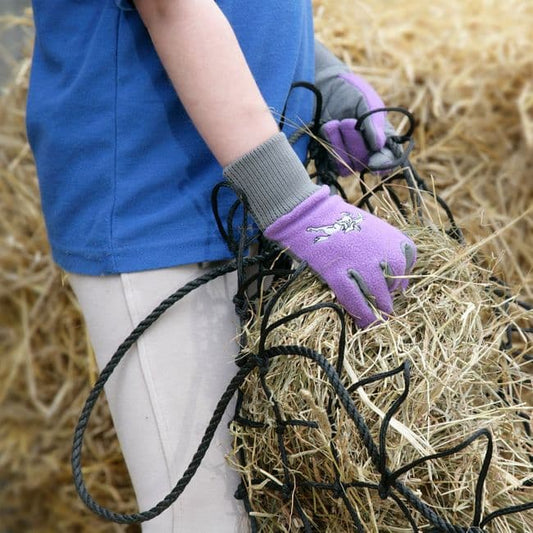 Tuffa Kids Shetland Purple Gloves