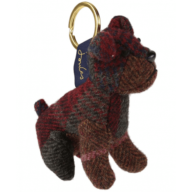 Joules Tweedle Dog Keyring