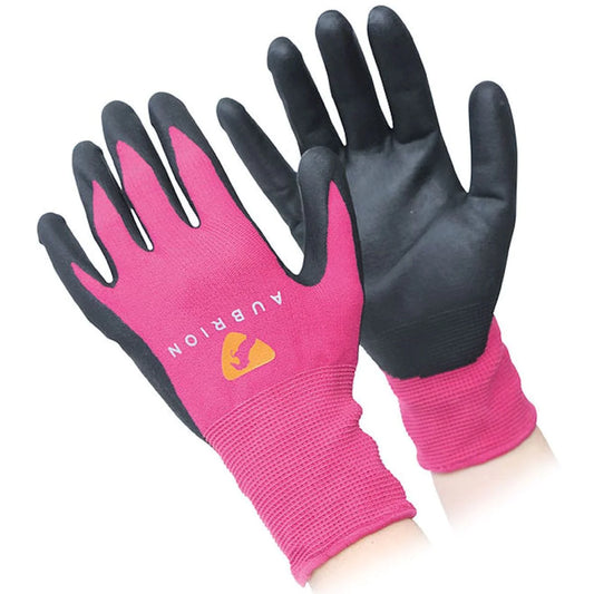 Shires Aubrion All Purpose Pink Yard Gloves