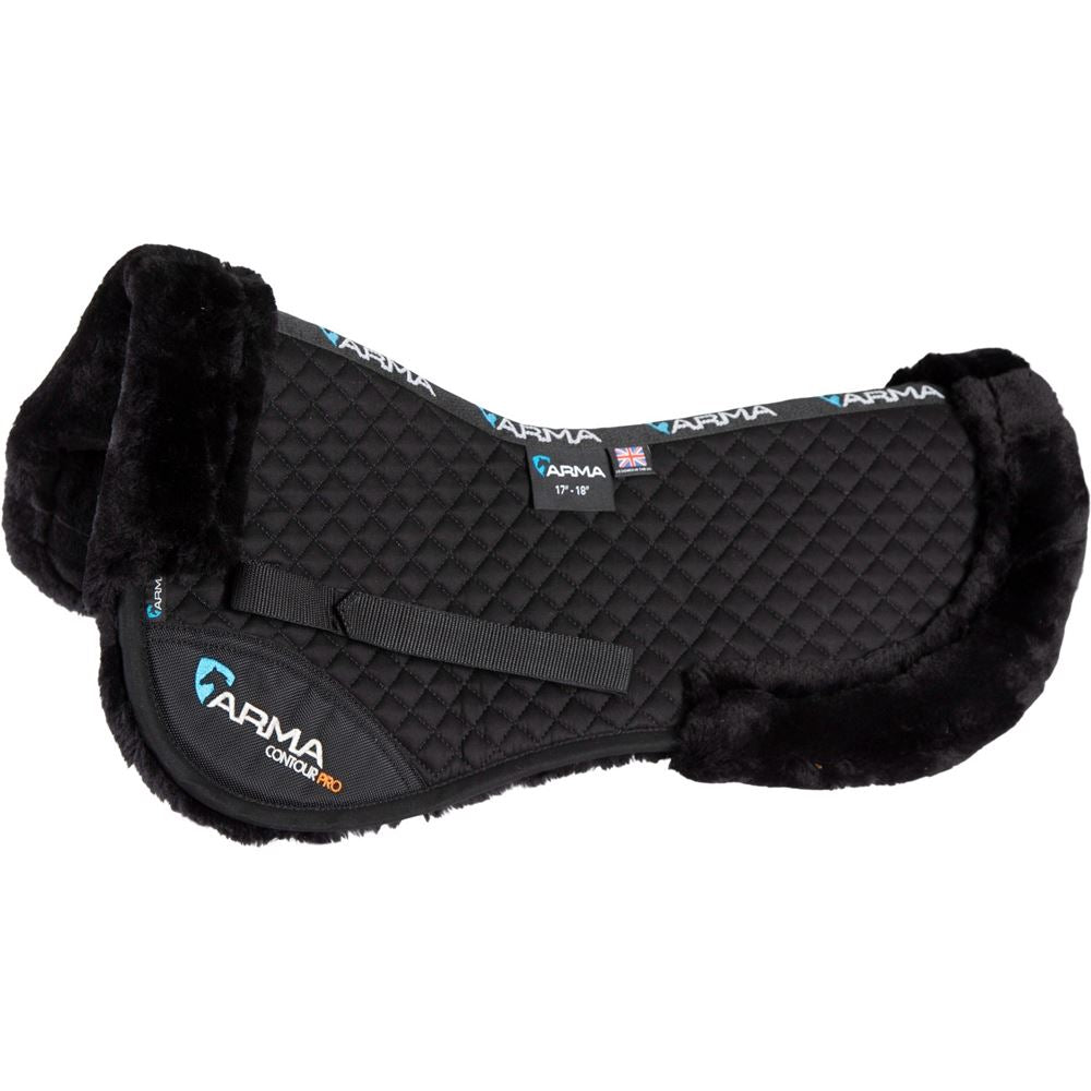 Shires Arma Black Half Pad