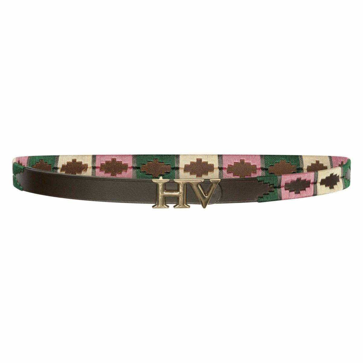 Hv Polo Camilla Dark Brown Polo Belt