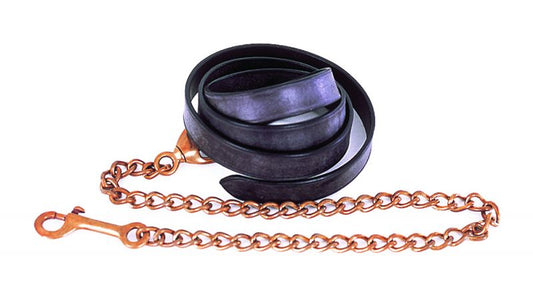 Rhinegold Heritage 1'' Leather Lead & Chain