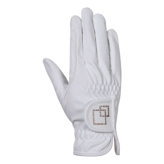 Hkm White/Rose Gold Competition Gloves