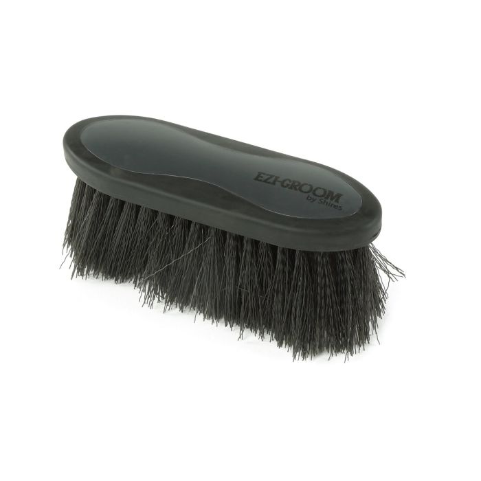 Shires Ezi-groom Grip Long Bristle Dandy Brush