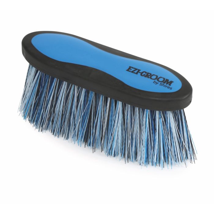 Shires Ezi-groom Grip Long Bristle Dandy Brush