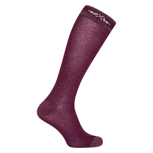 Hvp Hv Polo Louise Dark Berry Socks