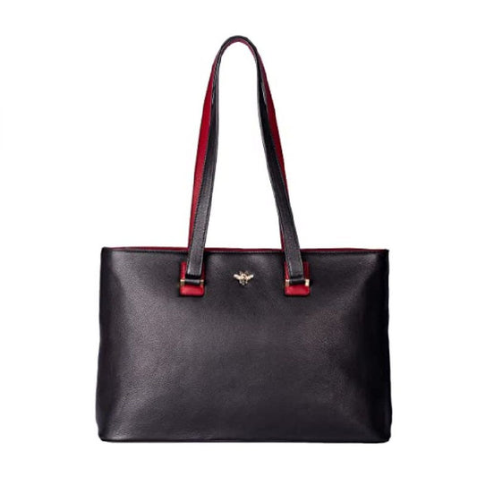 Mala Black/Red Mason Shoulder Bag