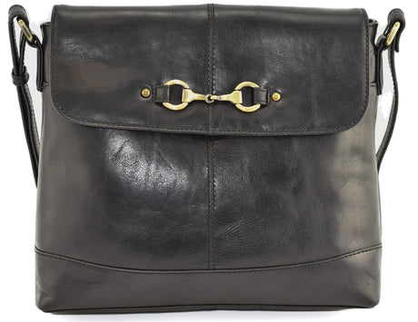 Mala Black Steed Cross Body Bag