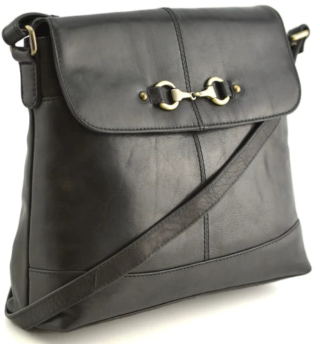 Mala Black Steed Cross Body Bag