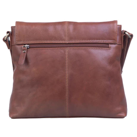 Mala Tan Steed Cross Body Bag