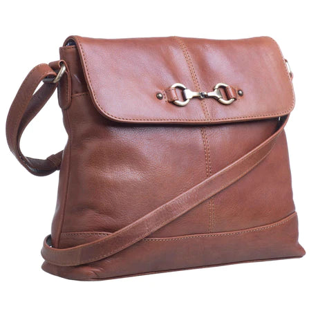 Mala Tan Steed Cross Body Bag