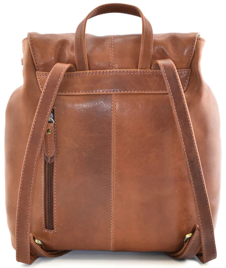 Mala Tan Steed Backback Bag