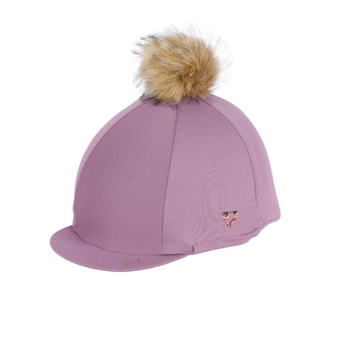 Shires Aubrion Mauve Team Hat Silk