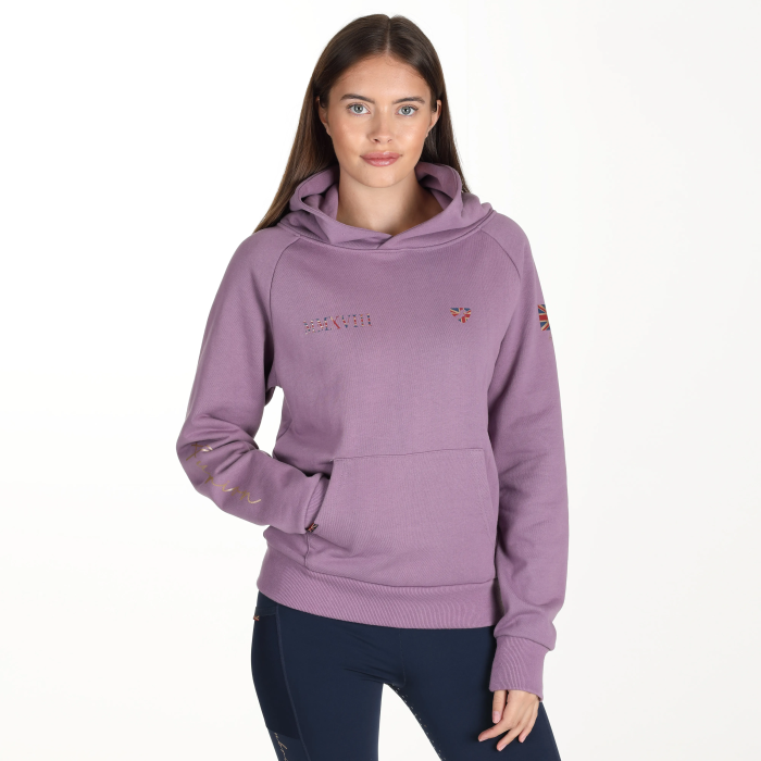 Shires Aubrion Mauve Team Hoodie