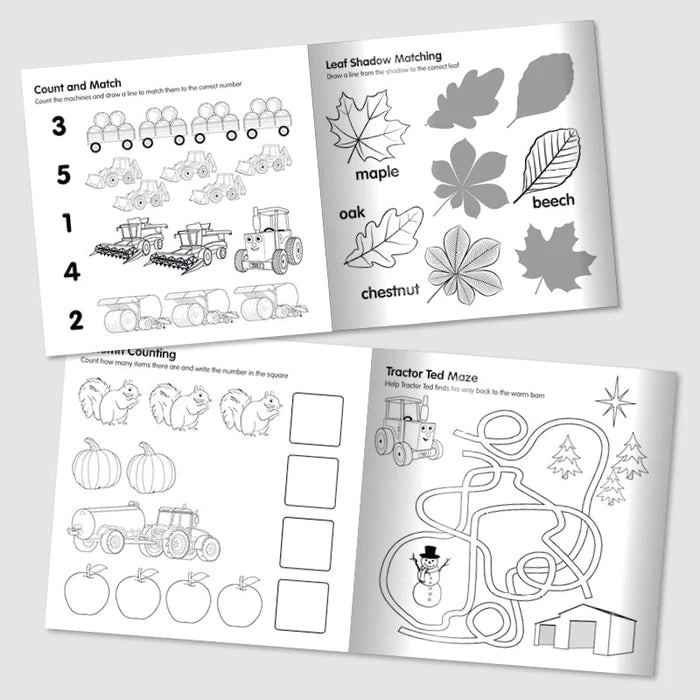 Tractor Ted 'Fun On The Farm Seasons' Activity Book