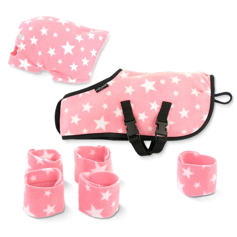 Crafty Pony Snuggle Set Pink/White Star