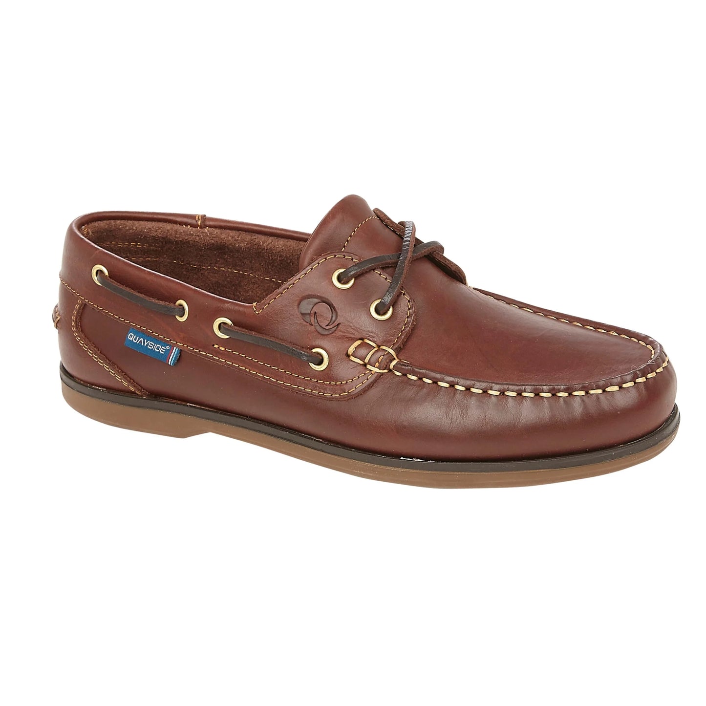 Quayside Clipper Chestnut Deck Shoe