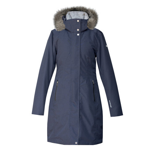 Equetech Glacial Luxe Waterproof Navy/Grey Coat