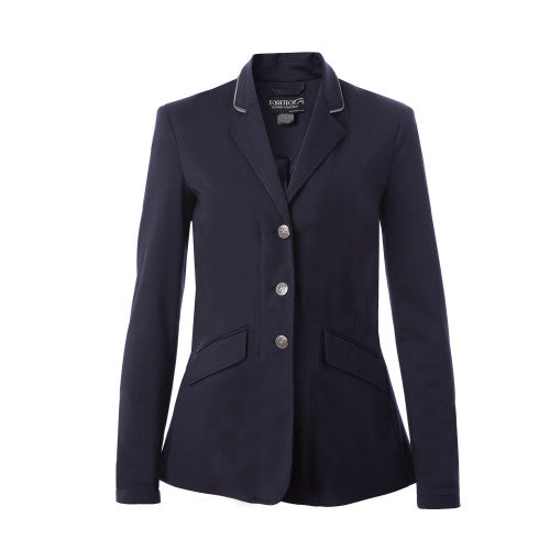 Equetech Junior Jersey Deluxe Navy Competion Jacket