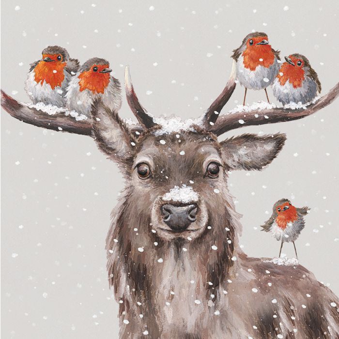 Wrendale ' Festive Friends' Luxury Boxed Christmas Cards