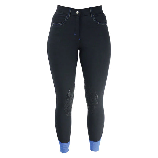 Hy Olympain Black Panther/Royal Blue Ladies Breeches