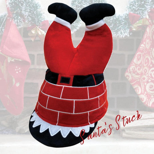 Equetech Red Chils Santa's Stuck Chimney Hat Silk