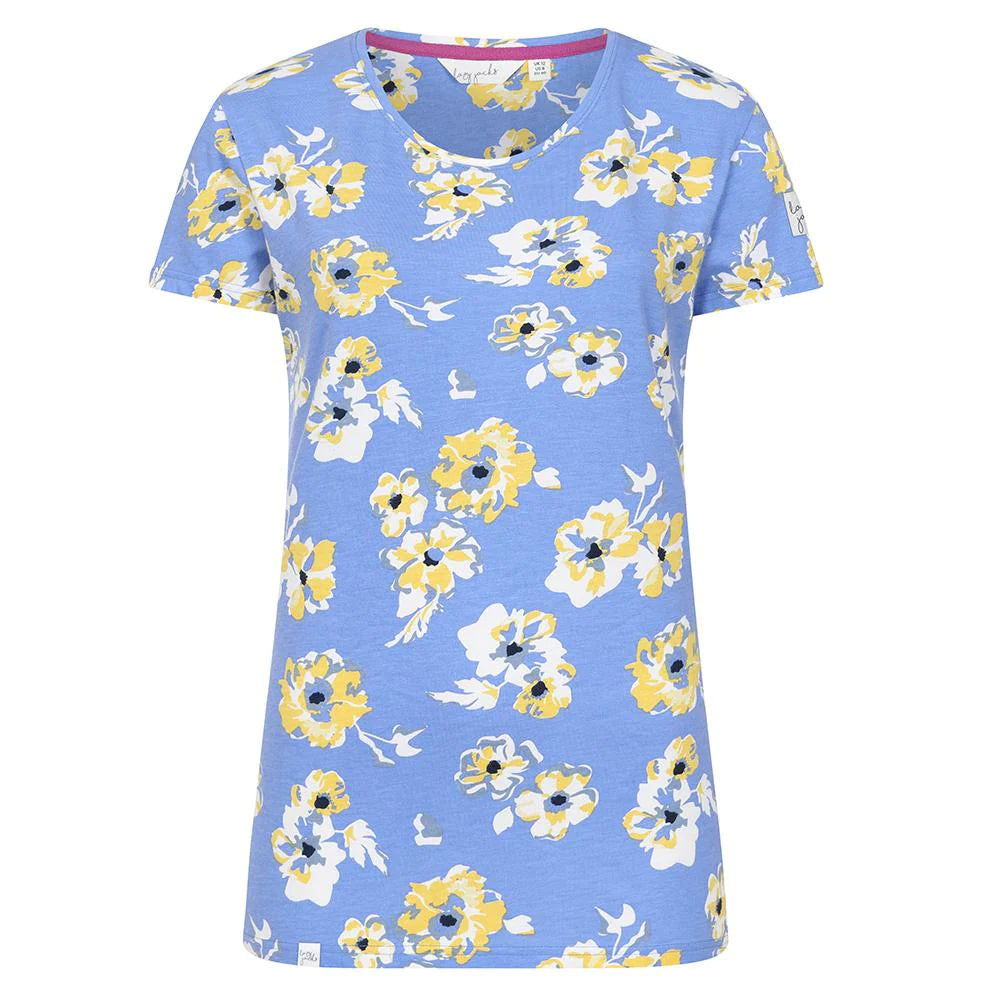 Lazy Jacks Floral Jasmine T-shirt