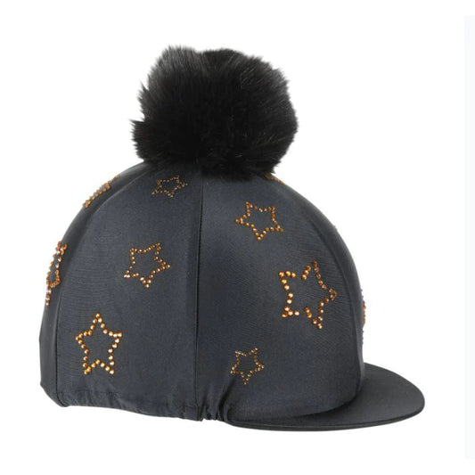 Shires Diamante Star Hat Cover