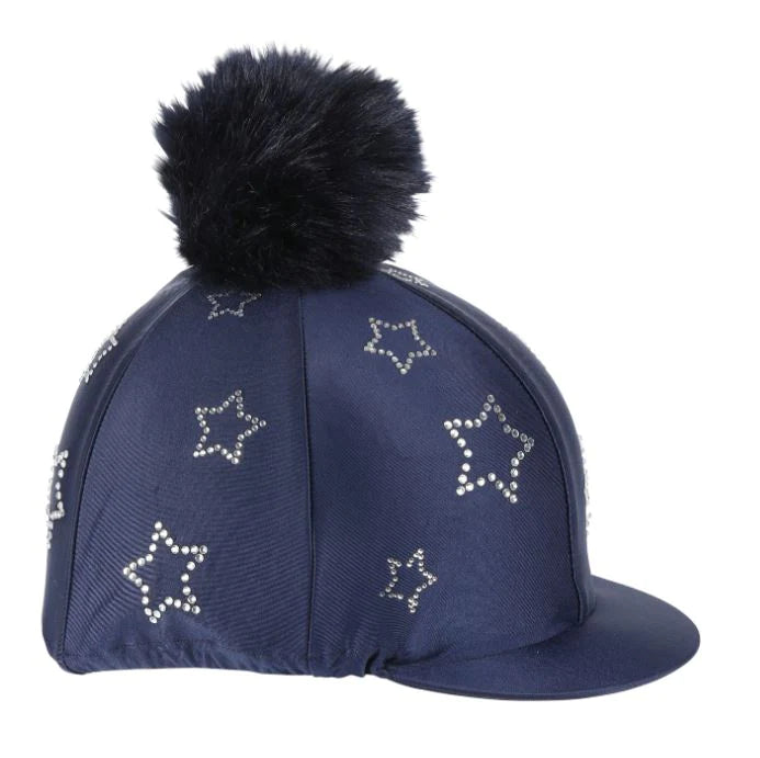 Shires Diamante Star Hat Cover