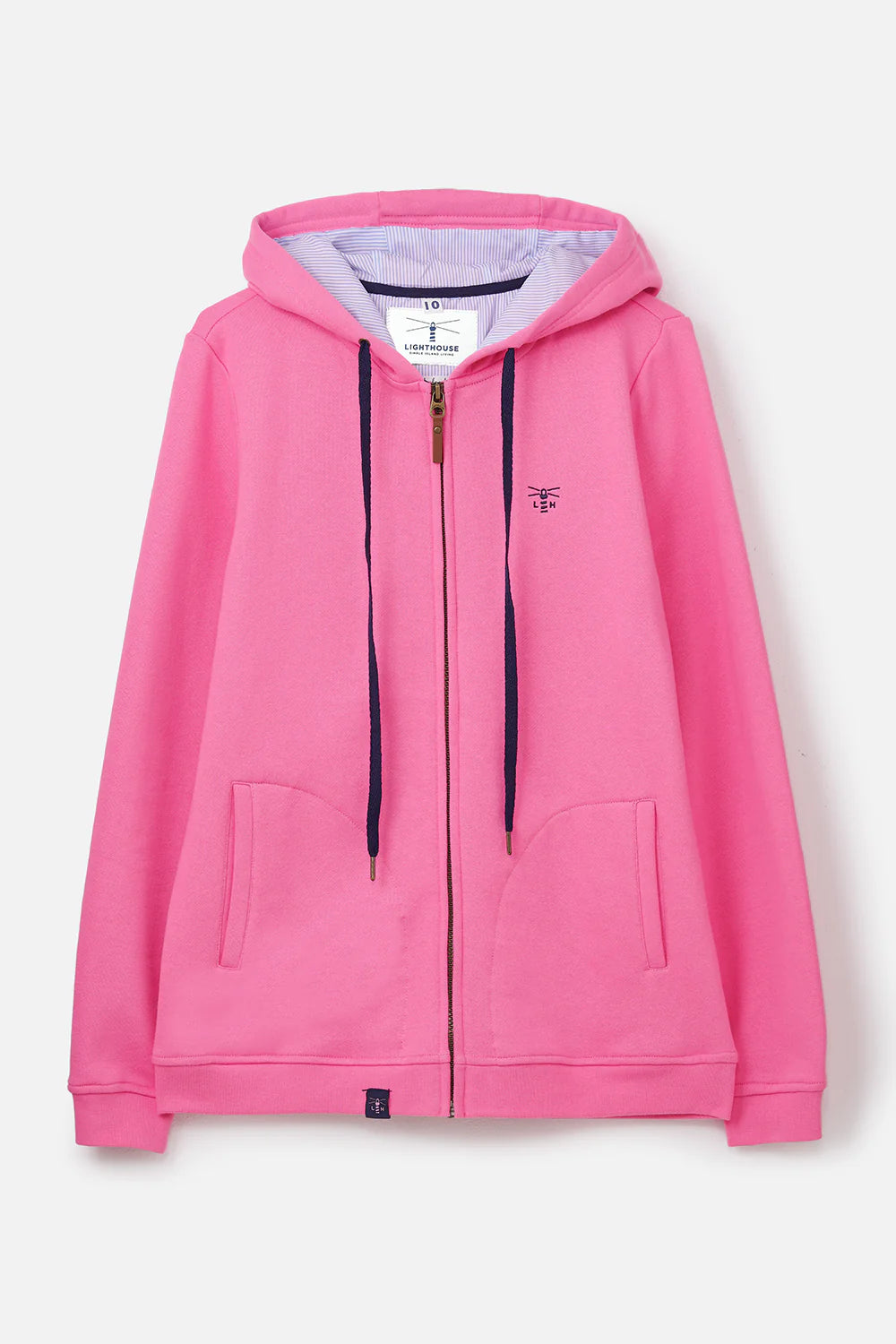 Lighthouse Azalea Pink Strand Hooded Jacket