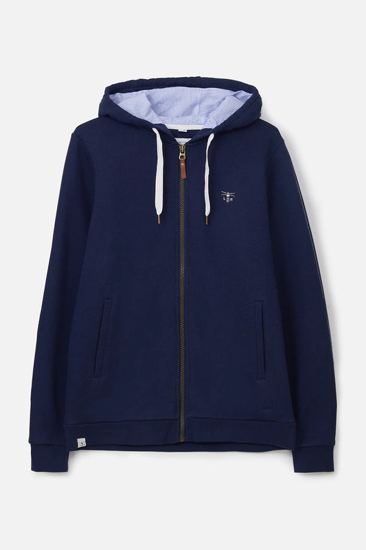 Lighthouse Navy Strand Hooded Jacket