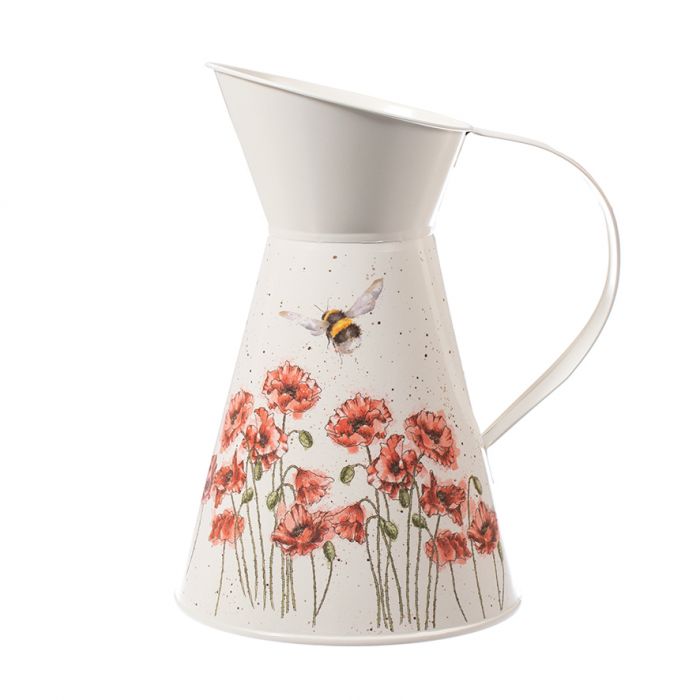 Wrendale 'Poppies And Bee' Flower Jug