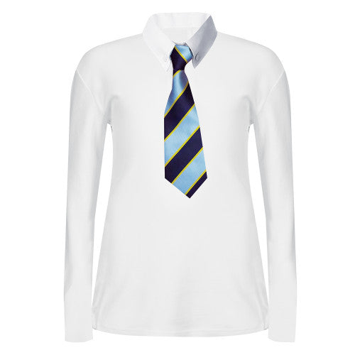 Equetech White Junior Winter Rally Shirt