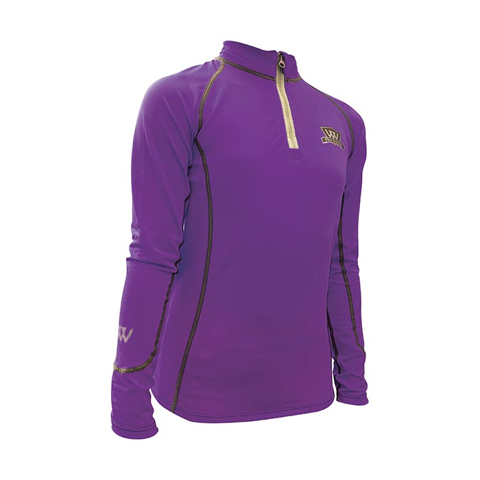 Woof Wear Young Rider Pro Base Layer Ultra Violet