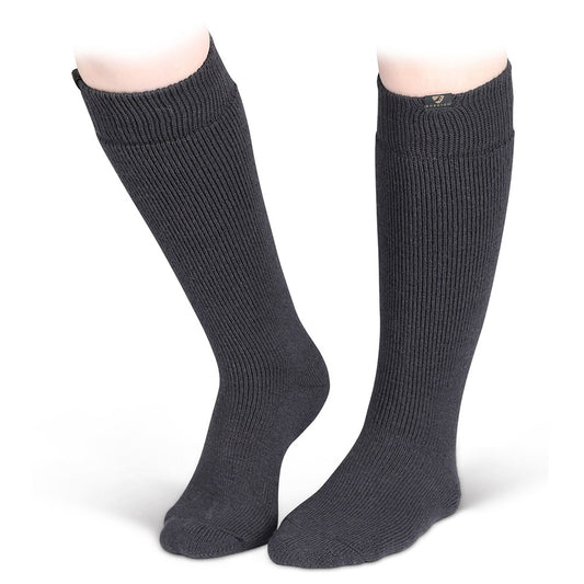 Shires Aubrion Colliers Boot Sock - Charcoal