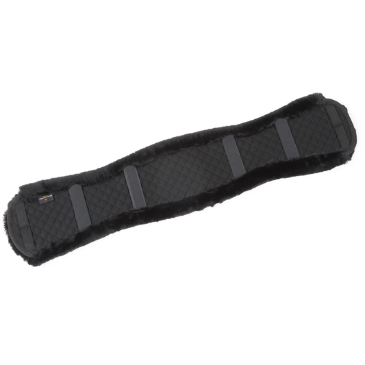 Shires Performance Supafleece Dressage Girth Cover Black