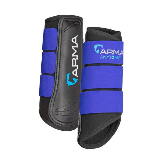 Shires Arma Neoprene Royal Blue Brushing Boots