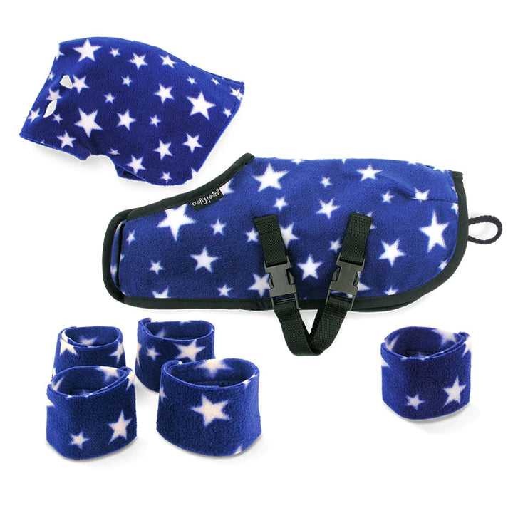 Crafty Pony Snuggle Set Blue/white Stars